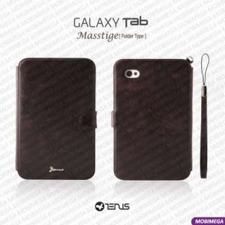 Zenus Leather Folder Case Samsung Galaxy Tab   Red  