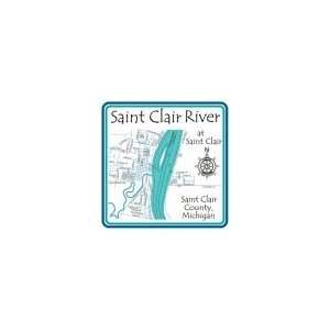 St Clair River Stainless Steel Water Bottle