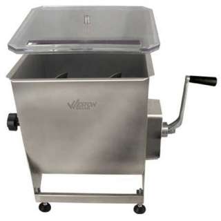 Weston 44lb Meat Mixer (Stainless Steel), 36 2001 W  