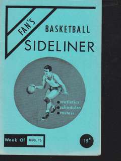 description vintage high school and college basketball for washington 