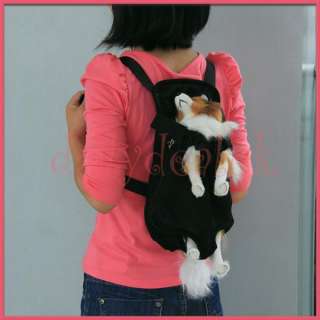 Color 4 Size Front Style Pet Dog Carrier Backpack Bag w Legs Out 