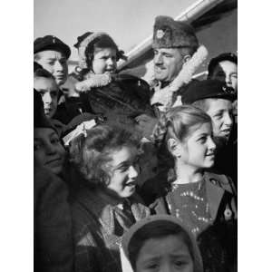  Thomas G. M. Davidson Surrounded by Group of Children at 