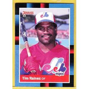  1988 Donruss #345 Tim Raines