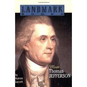  Thomas Jefferson (Landmark Books) [Paperback] Marvin Barrett Books