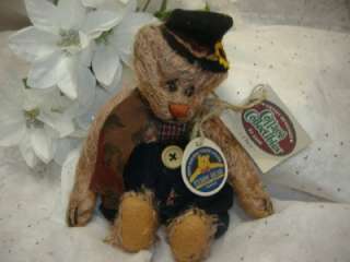 Ganz Cottage Collectible CHICO Teddy Bear Hobo Chien  