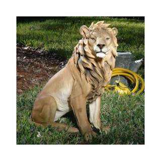 African Jungle Lion Statue. Home Yard & Garden Decor Products 