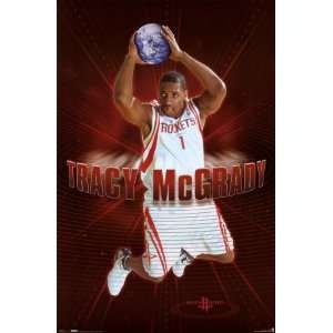 Tracy McGrady   Houston Rockets Poster Print, 22x34