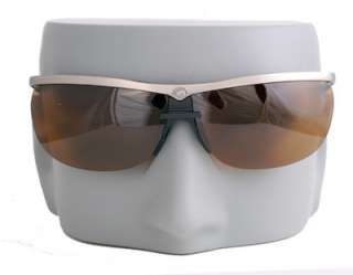 Gargoyles Sunglasses Legend Brush Silver Brown Lens  