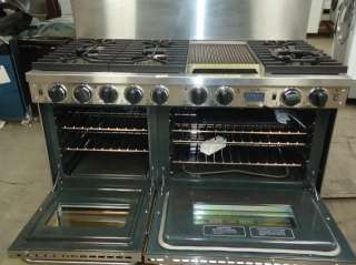  48 PRO STYLE DUAL FUEL LP GAS RANGE STAINLESS TPN5377BW  