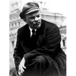  Russian Communist Leader Vladimir Lenin Wearing Cap 