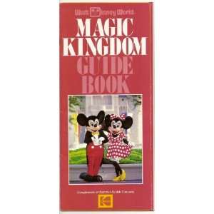  1984 Walt Disney World Magic Kindom Guide Book brochure 