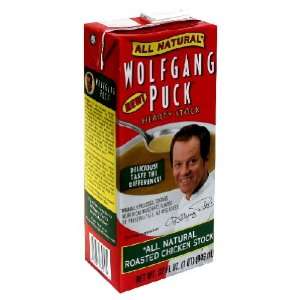 Wolfgang Puck Chicken Stock, Natural, 32 Ounce (Pack of 12)