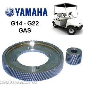 Yamaha G14 G22 GAS Golf Cart High Speed Gears 81 Ratio  