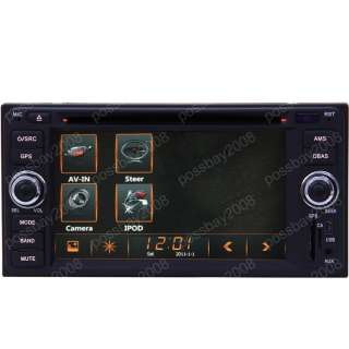 Car In dash GPS Navigation DVD Multimedia System