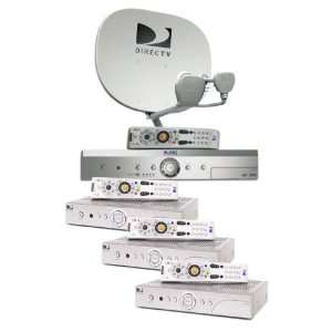  4 Room DIRECTV HD System with a DIRECTV HD Receiver Electronics
