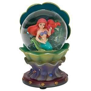  Disney Mini Clam Shell Ariel Snowglobe