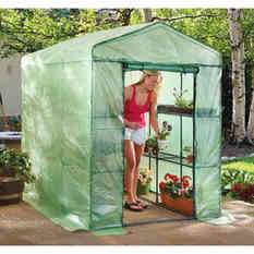   gardening season with the Guide Gear® Deluxe Walk   in Greenhouse