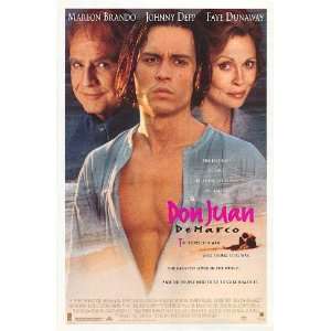  Don Juan Demarco 27 X 40 Original Theatrical Movie Poster 