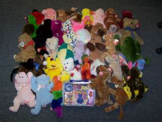 OVER 165 TY BEANIE BABIES, BUDDIES, CLASSICS COLLECTION  HUGE 