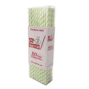  SipSticks Paper Drinking Straws Biodegradable 50 Pack 