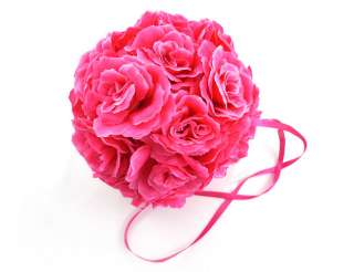 Rose Silk Pomande Kissing Ball Bouquet Wedding Deco Cns  