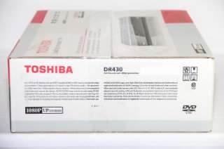 New Toshiba DR430 DR430KU DVD Player Recorder 1080p Full HD  USB 