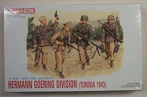 Dragon 1/35 Herman Goering Division Soldiers Figures  