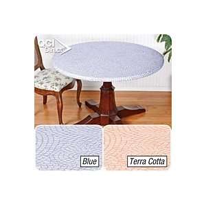  Elasticized Mosaic Tablecover Rectangular 45 x 68 Patio 