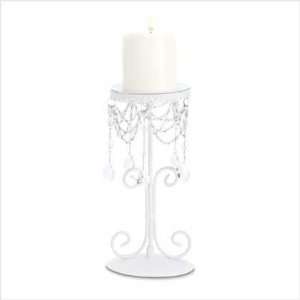 Elegant Beaded Candleholder 