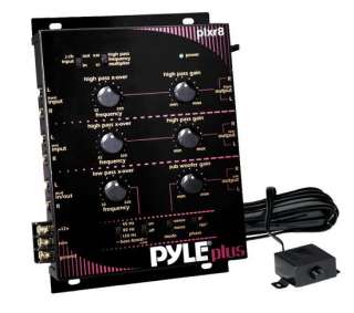 NEW PYLE PLXR8 3 Way Crossover Remote Subwoofer Control  