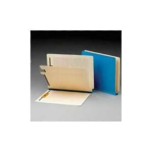   Folders, End Tab, 2 Dividers, Blue, LEGAL SIZE