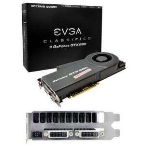  Exclusive GeForce GTX580 3GB GDDR5 By EVGA Electronics