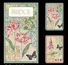 CASPARI Winterthur Florals Bridge Card Gift Set w/ 2 Score Pads 