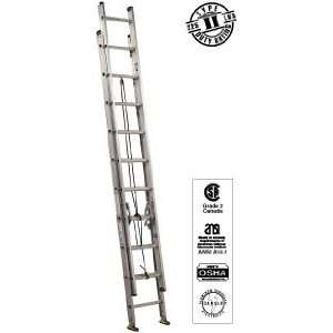  AE4118 18 ft Commercial Grade Aluminum Single D Rung Extension Ladders
