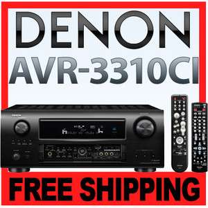 Denon AVR 3310CI 7.1 Channel Home Theater Receiver NEW 883795001038 