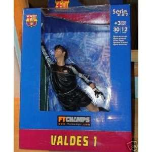  FC Barcelona 12 Valdes Soccer Action Figure Brand New 