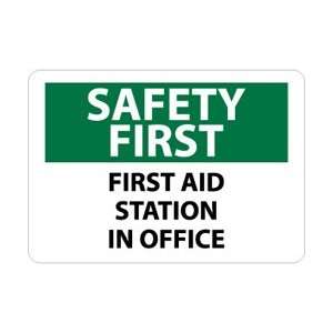 SF162AB   Safety First, First Aid Station In Office, 10 X 14, .040 