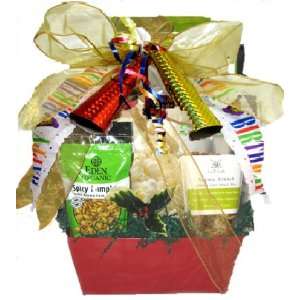 Vegan Birthday Gift Basket  Grocery & Gourmet Food