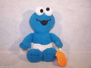 2005 Sesame Street 11 Baby Cookie Monster Plush toy  