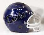 duke blue devils chip and dip blue football helmet returns