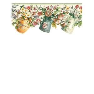    Wallpaper Brewster Cup of Flower 236B55301