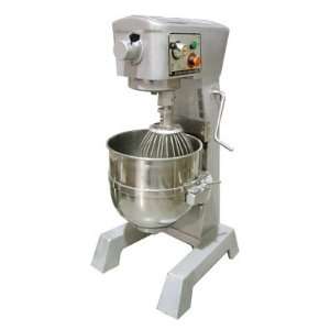  Omcan Food Machinery (SP300) 30 Quart 3 Speed General Purpose Mixer 