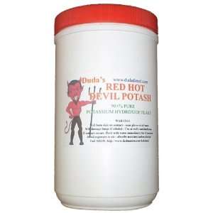   lb Dudas Red Hot Devil Potash Potassium Hydroxide Lye Koh Biodiesel
