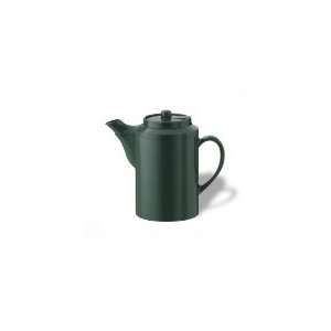  Dripless Teapot w/ Tether, Baffled Spout, Forest Green