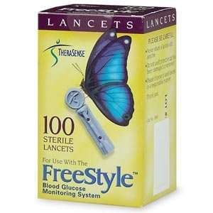FreeStyle Sterile Lancets, For Use with the FreestyleTM Blood Glucose 