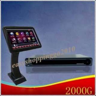 KTV machine system /home karaoke Jukebox +19 inch IR touch screen+2TB 
