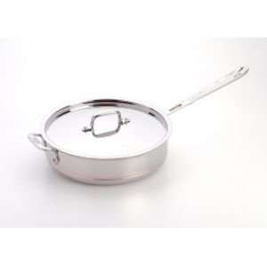 All Clad Copper Core Collection Saute Pan with Lid 4.0QT 10 1/2 x 3 1 