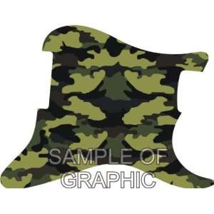  Camouflage Bush Graphical Gibson SG Menace Pickguard 