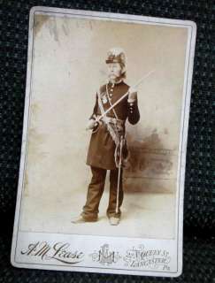 1800s MASONS KNIGHTS TEMPLAR PHOTO uniform sword YORK  