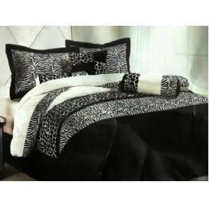   Giraffe Design Comforter Bed in a bag Set Queen Size Bedding Home